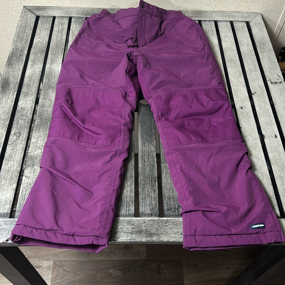 Lands End kids ski pants